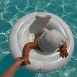 Ali + Oli Life Vests & Floats*- Baby Swim Seat Ring Pool Float (Checkers)