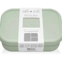 Ali + Oli Lunch Box|Dishes, Utensils & Food Containers*- Leakproof Silicone Bento Box, Pine