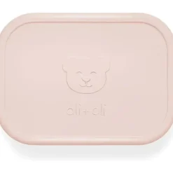 Ali + Oli Lunch Box|Dishes, Utensils & Food Containers*- Leakproof Silicone Bento Box, Blush
