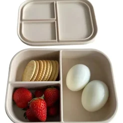 Ali + Oli Lunch Box|Dishes, Utensils & Food Containers*- Leakproof Silicone Bento Box, Coco