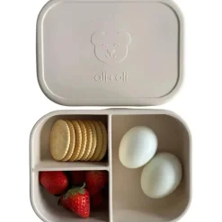 Ali + Oli Lunch Box|Dishes, Utensils & Food Containers*- Leakproof Silicone Bento Box, Coco
