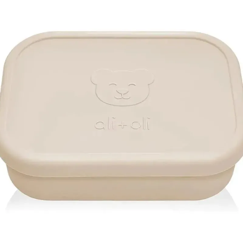 Ali + Oli Lunch Box|Dishes, Utensils & Food Containers*- Leakproof Silicone Bento Box, Coco