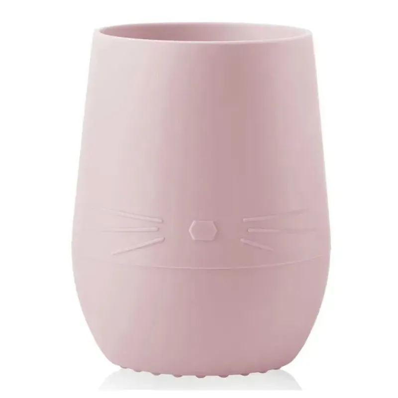Ali + Oli Straw, Sippy & Training Cups|Dishes, Utensils & Food Containers*- Open Cup For Baby & Toddler, Misty Blush