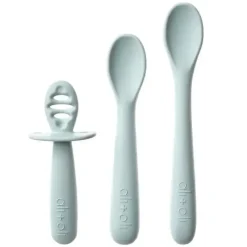 Ali + Oli Utensils & Accessories|Dishes, Utensils & Food Containers*- 3Pk Multi Stage Spoon Set For Baby, Blue