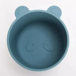 Ali + Oli Feeding Gift Set|Plates & Bowls*- 3Pk Stackable Snack Bowl Set, Blue Horizon
