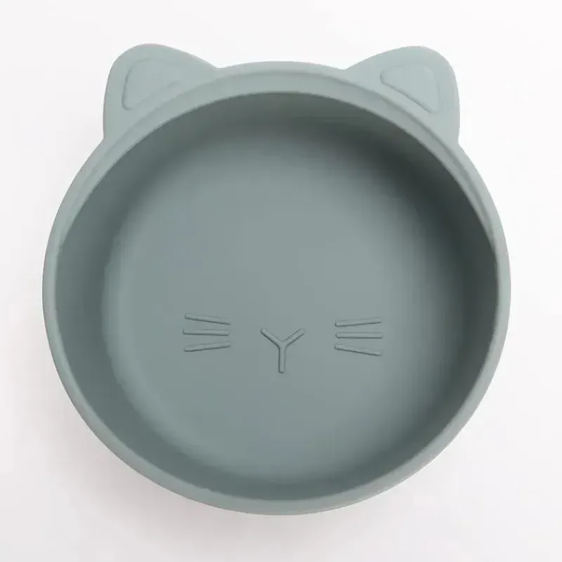 Ali + Oli Feeding Gift Set|Plates & Bowls*- 3Pk Stackable Snack Bowl Set, Blue Horizon