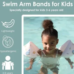 Ali + Oli Life Vests & Floats*- Swim Arm Band Wings Inflatable Float (Undersea)