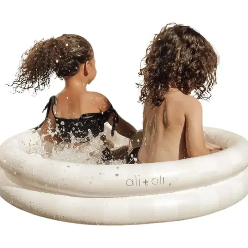 Ali + Oli Life Vests & Floats*- Two Rings Small Kids Inflatable Pool 35 In (Checkers)