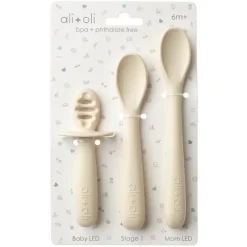 Ali + Oli Utensils & Accessories|Dishes, Utensils & Food Containers*S25 - Multi Stage Spoon Set For Baby, Coco