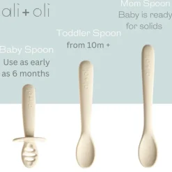 Ali + Oli Utensils & Accessories|Dishes, Utensils & Food Containers*S25 - Multi Stage Spoon Set For Baby, Coco