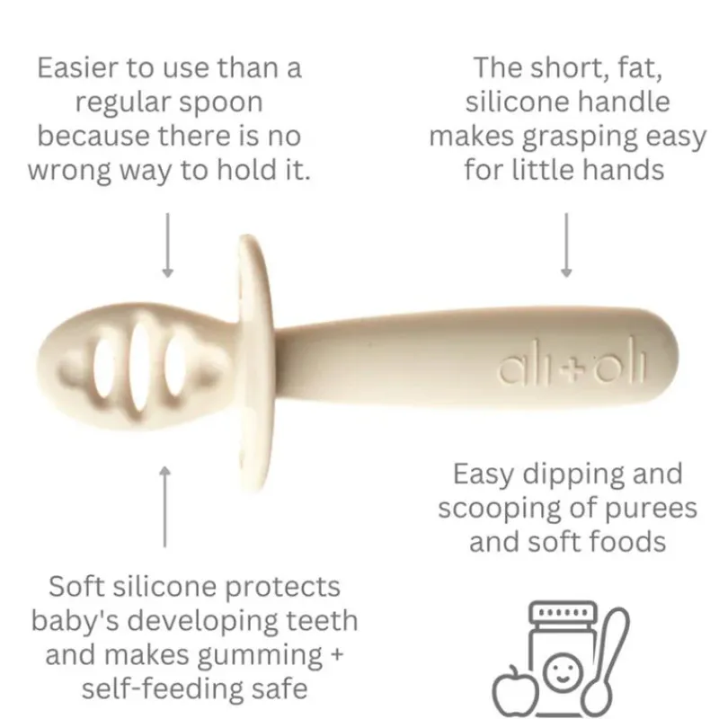 Ali + Oli Utensils & Accessories|Dishes, Utensils & Food Containers*S25 - Multi Stage Spoon Set For Baby, Coco