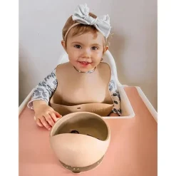 Ali + Oli Suction Plates & Bowls|Dishes, Utensils & Food Containers*Suction Bowl & Spoon (Taupe)