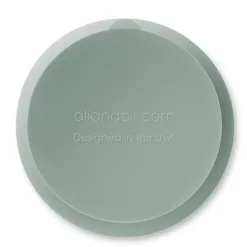 Ali + Oli Suction Plates & Bowls|Dishes, Utensils & Food Containers*Suction Bowl & Spoon (Mint) Wavy Edge