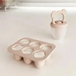 Ali + Oli Gadgets & Accessories*Ali+Oli - Breastmilk Freezer Trays BPA-Free Food-Grade Silicone, 2 Pack, Taupe