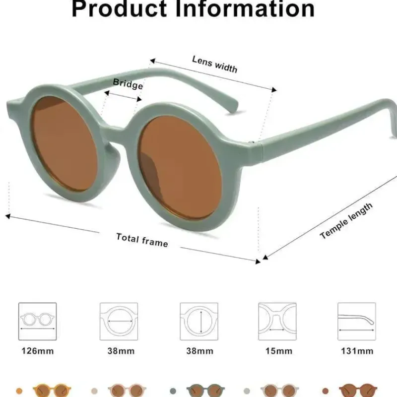 Ali + Oli Gift For Toddler|Sunglasses*Ali+Oli - SOJOS Cute Round Polarized Sunglasses, UV400 Protection, Mint
