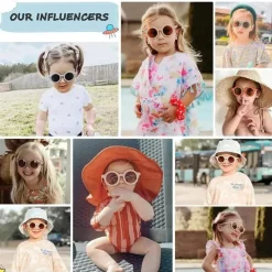 Ali + Oli Gift For Toddler|Sunglasses*Ali+Oli - SOJOS Cute Round Polarized Sunglasses, UV400 Protection, Mint
