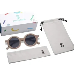 Ali + Oli Gift For Toddler|Sunglasses*Ali+Oli - SOJOS Cute Round Polarized Sunglasses, UV400 Protection, Taupe