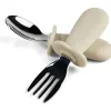 Ali + Oli Utensils & Accessories|Dishes, Utensils & Food Containers*Ali+Oli - Spoon & Fork Learning Set for Toddlers, 6m+, Khaki