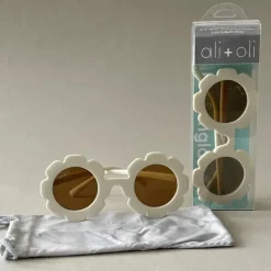 Ali + Oli Sunglasses*Ali+Oli - Sunglasses for Kids Flower, White