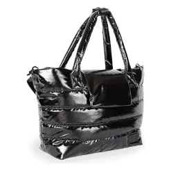 7AM Tote Bags*Voyage - Waterproof Capri Diaper Bag with Crossbody Straps Black Polar