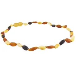 The Amber Monkey Amber Necklaces*Amber Monkey Necklace/Anklet - Multi Raw