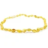 The Amber Monkey Amber Necklaces*Amber Monkey Polished 12-13 Inch Necklace, Lemon Bean Pop