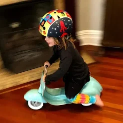 Uniche Collective Ride-On Toys|Toys For 3 Year Old*Ambosstoys - Toddler Metal Ride-On Scooters, Mint