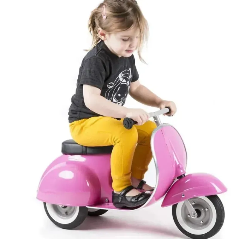 Uniche Collective Ride-On Toys|Toys For 3 Year Old*Ambosstoys - Toddler Metal Ride-On Scooters, Pink