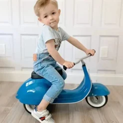 Kids Uniche Collective Ride-On Toys|Toys For 3 Year Old*Ambosstoys - Toddler Metal Ride-On Scooters, Blue