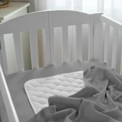 American Baby Company Blankets & Quilts*American Baby - 100% Natural Cotton Thermal/Waffle Swaddle Blanket, Grey