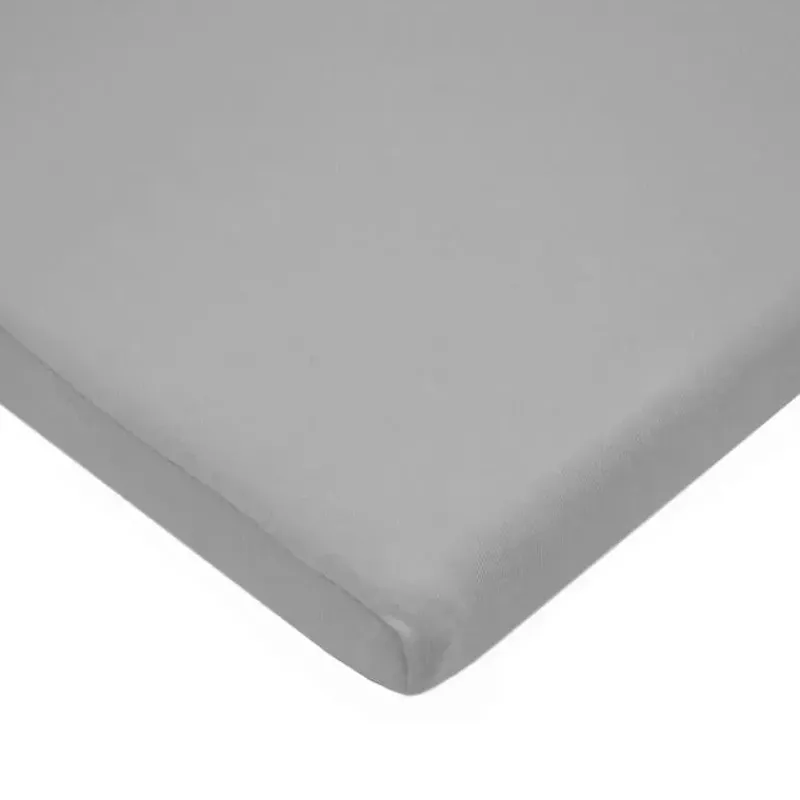 American Baby Company Crib & Bed Sheets*American Baby -100% Cotton Knit 5.7 Oz Value Jersey Fitted Bassinet Sheet 15 X 33 X 4, Grey Alphabet