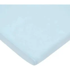 American Baby Company Crib & Bed Sheets*American Baby - Fitted Bassinet Sheet 100% Natural Cotton Jersey Knit, Blue