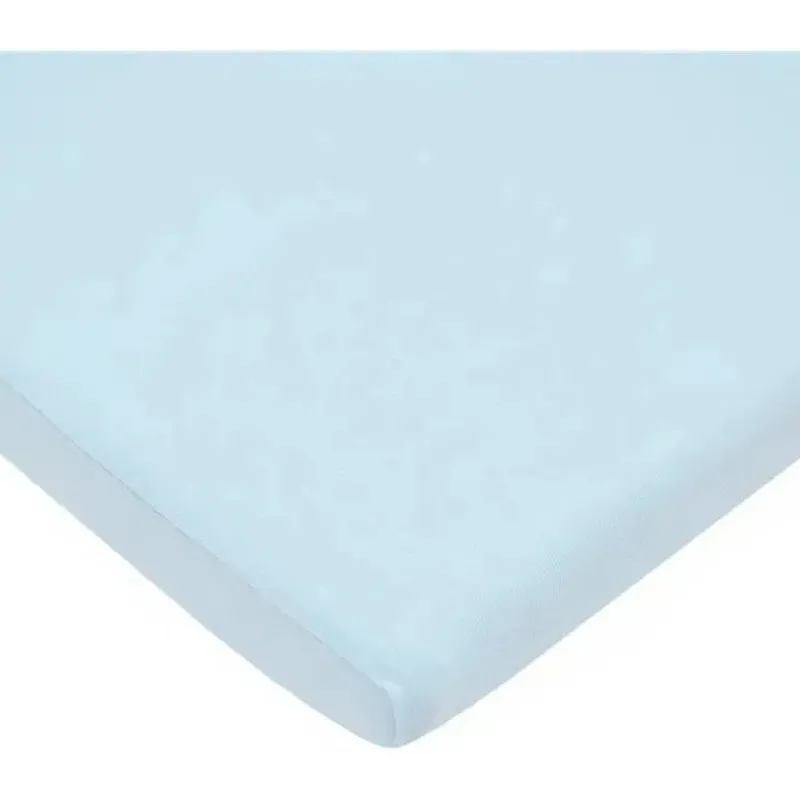 American Baby Company Crib & Bed Sheets*American Baby - Fitted Bassinet Sheet 100% Natural Cotton Jersey Knit, Blue