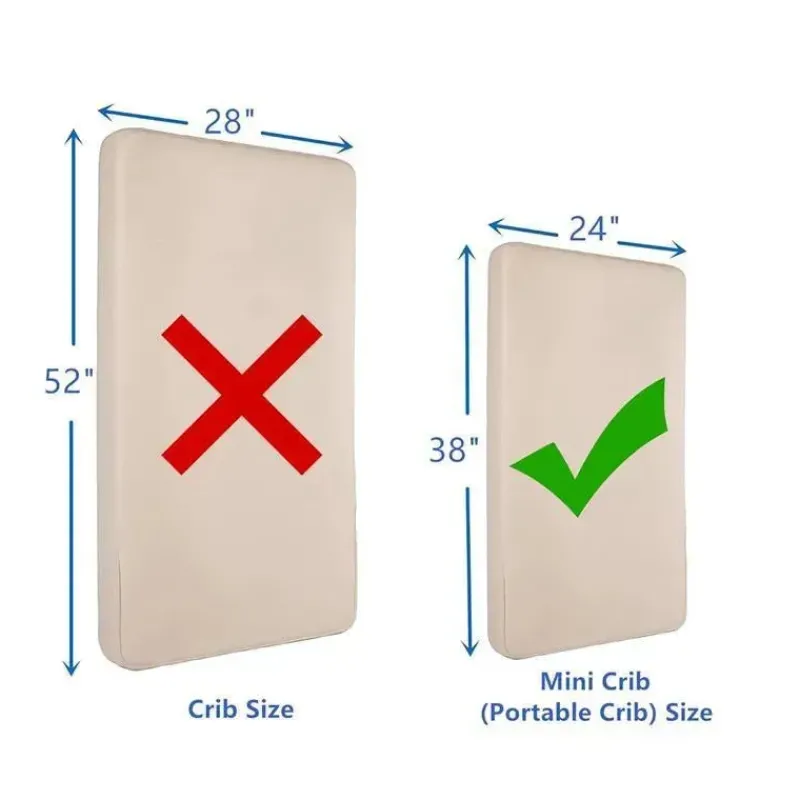 American Baby Company Crib & Bed Sheets*American Baby - Fitted Mini Crib Sheet 24 x 38, 100% Cotton Jersey Portable Sheet, Baby Pink
