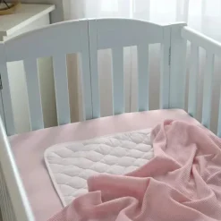 American Baby Company Crib & Bed Sheets*American Baby - Fitted Mini Crib Sheet 24 x 38, 100% Cotton Jersey Portable Sheet, Baby Pink