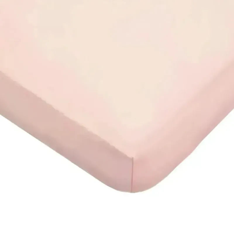 American Baby Company Crib & Bed Sheets*American Baby - Fitted Mini Crib Sheet 24 x 38, 100% Cotton Jersey Portable Sheet, Blush