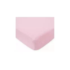 American Baby Company Crib & Bed Sheets*American Baby - Heavenly Soft Chenille Fitted Portable/Mini Crib Sheet, Pink