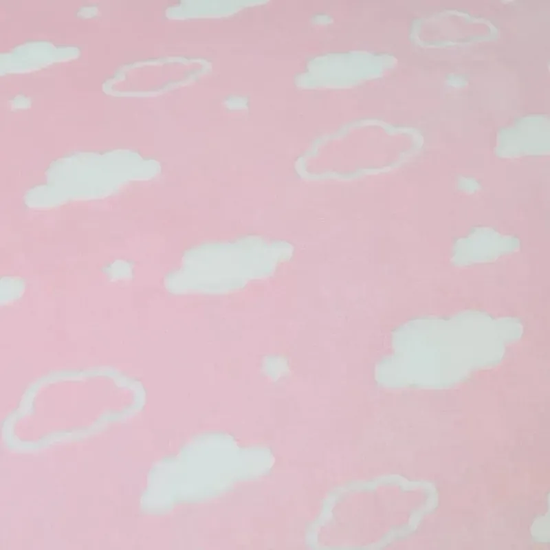 American Baby Company Mattresses, Pads & Covers*American Baby - Heavenly Soft Chenille Contoured Changing Pad Cover 17 X 35 X 5, Pink Clouds