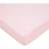 American Baby Company Playard Sheets & Accessories*American Baby - Natural Organic Cotton Value Jersey Knit Fitted, Pink