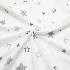 American Baby Company Crib & Bed Sheets*American Baby - Printed 100% Cotton Jersey Knit Fitted Crib Sheet, Super Stars