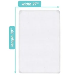 American Baby Company Crib & Bed Sheets*American Baby - Waterproof Pack N Play Playard Mattress Protector, 27 x 39