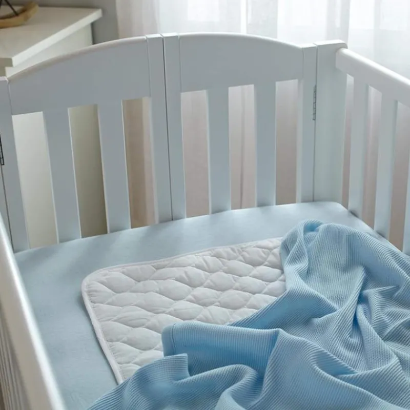 American Baby Company Cold Weather Accessories|Blankets & Quilts*- 100% Cotton Thermal Waffle Swaddle Blanket Blue