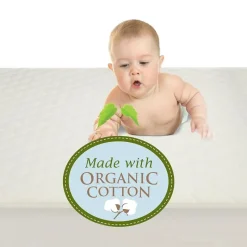American Baby Company Cold Weather Accessories|Organic*- 30 X 40 Thermal/Waffle Swaddle Blanket Made with Organic Cotton, Natural