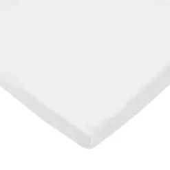 American Baby Company Cradle & Bassinet Bedding*100% Cotton Value Jersey Knit Bassinet Sheet, White