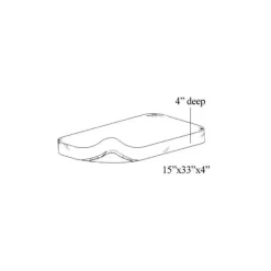 American Baby Company Cradle & Bassinet Bedding*100% Cotton Value Jersey Knit Bassinet Sheet, White