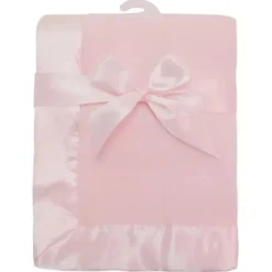 American Baby Company Blanket Gift Set|Blankets & Quilts*Fleece Blanket, Satin Trim