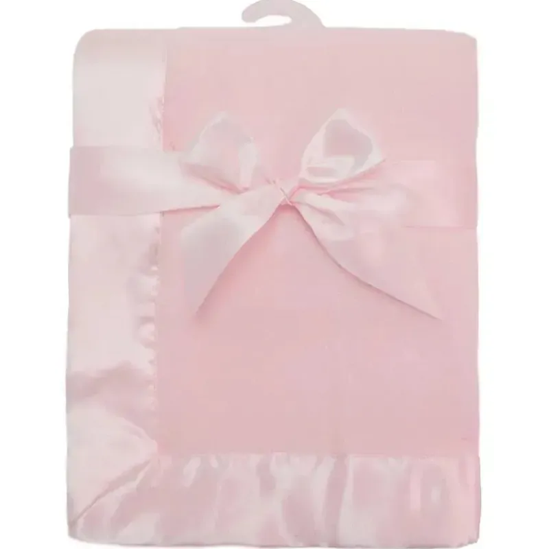 American Baby Company Blanket Gift Set|Blankets & Quilts*Fleece Blanket, Satin Trim
