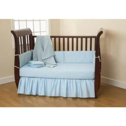 American Baby Company Crib & Bed Sheets*Percale Crib Sheet Blue