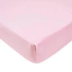 American Baby Company Crib & Bed Sheets*Ultra Soft Velvety Fitted Crib Sheet, Pink