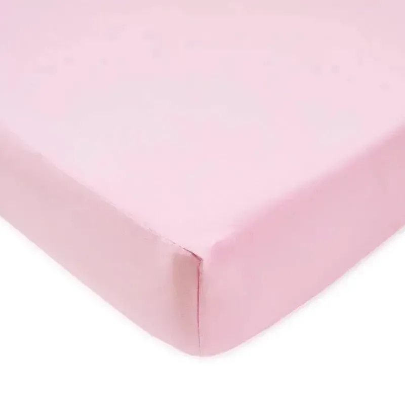 American Baby Company Crib & Bed Sheets*Ultra Soft Velvety Fitted Crib Sheet, Pink